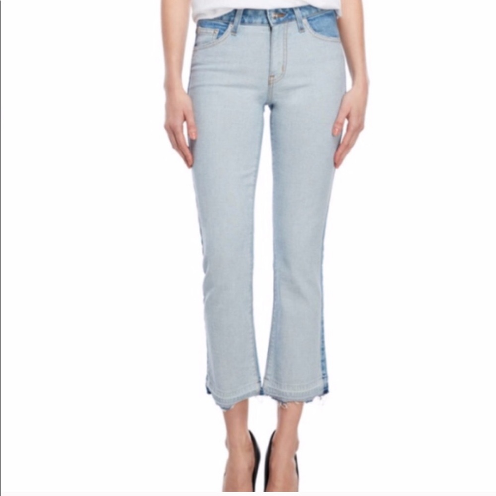 DEREK LAM two toned jeans